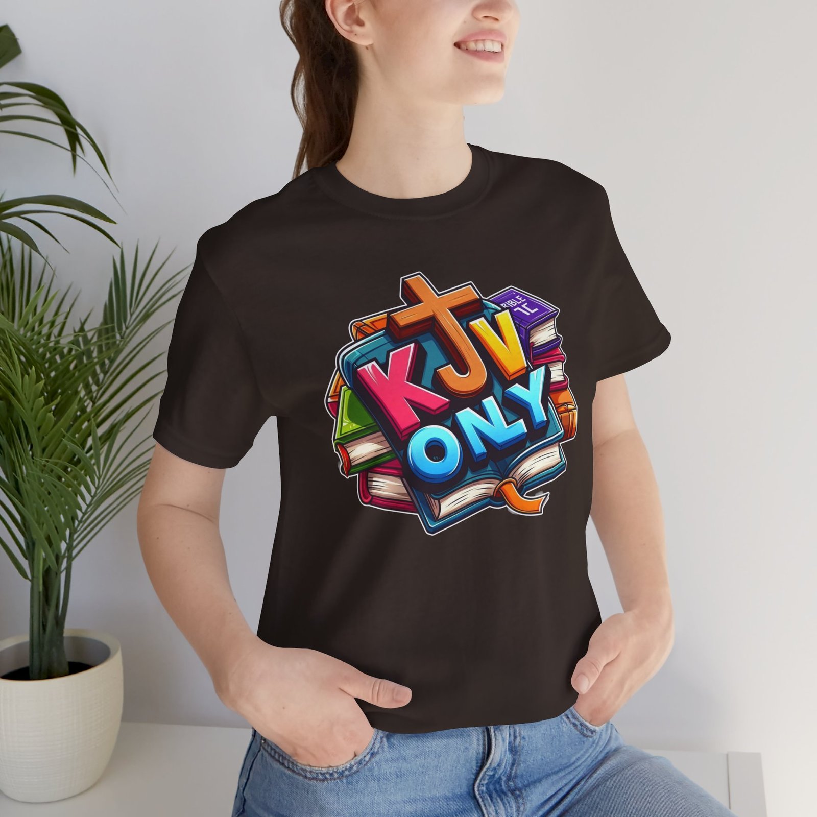 KJV Only - Cross - Bible Unisex T-Shirt - Image 18