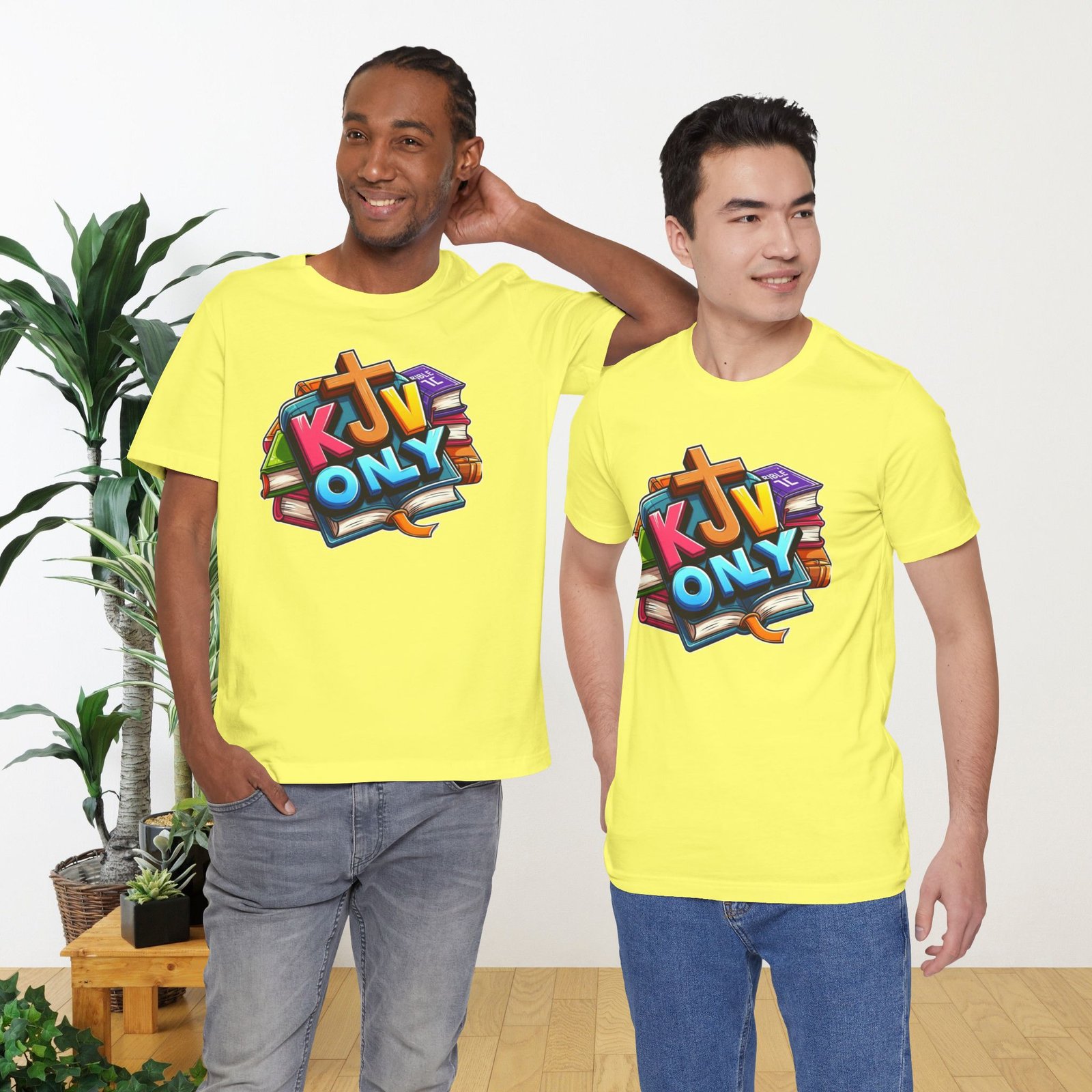 KJV Only - Cross - Bible Unisex T-Shirt - Image 37