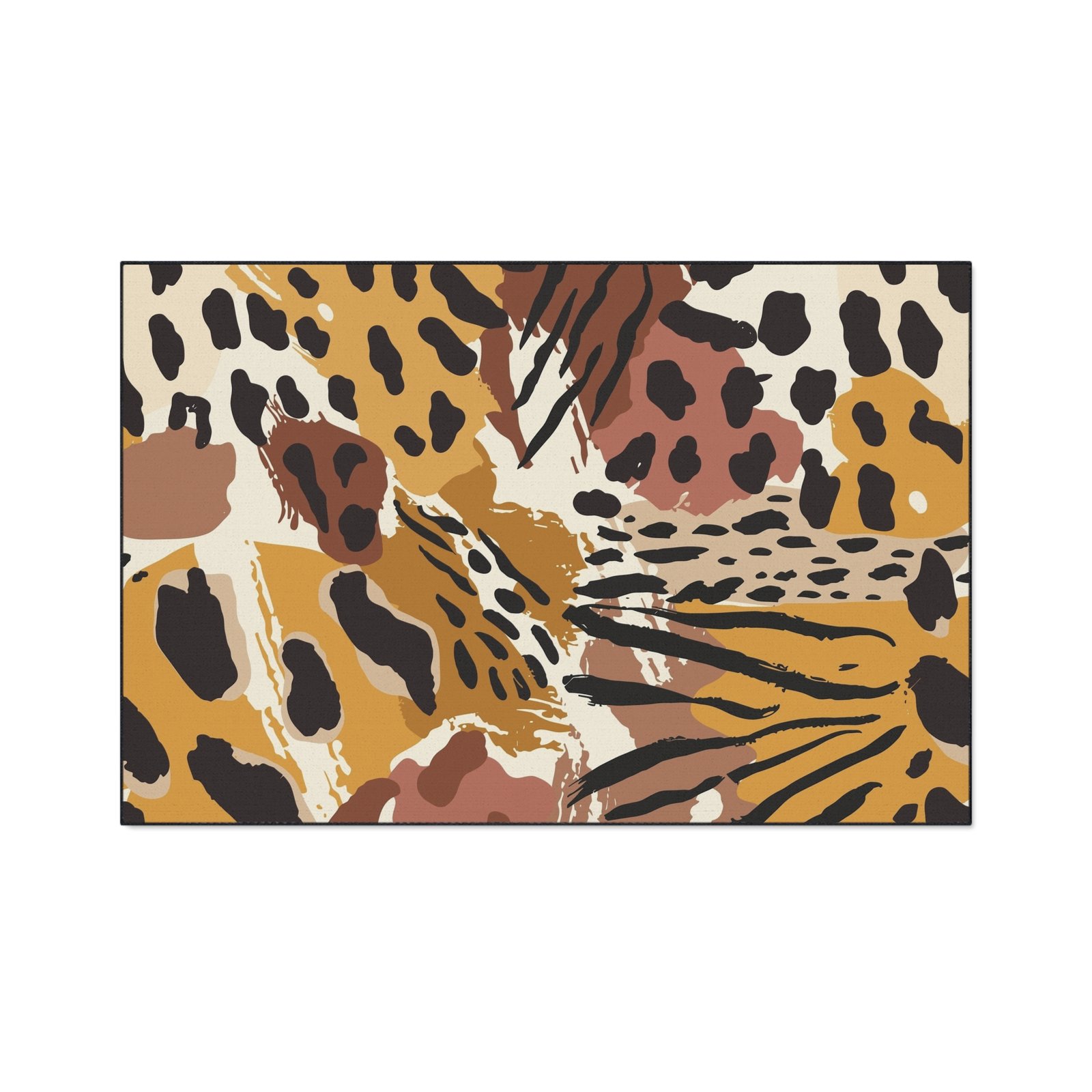 Animal Print Heavy-Duty Floor Mat — Slip-Resistant Entrance Rug - Image 2