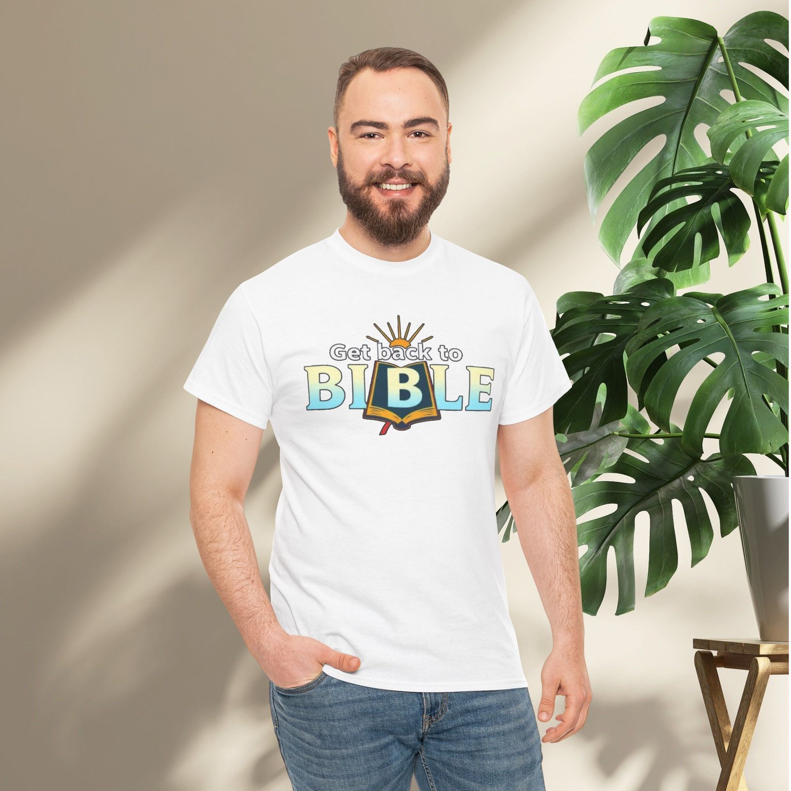 Get Back to Bible Unisex T-Shirt - Image 13