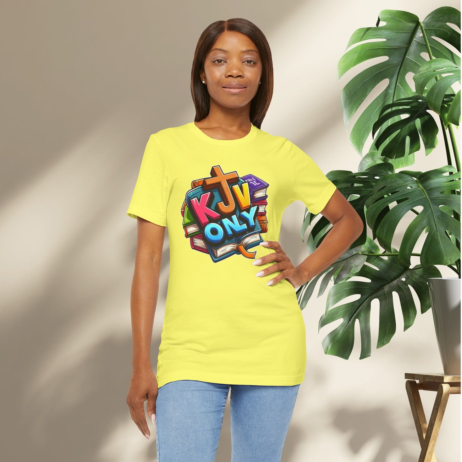 KJV Only - Cross - Bible Unisex T-Shirt - Image 35