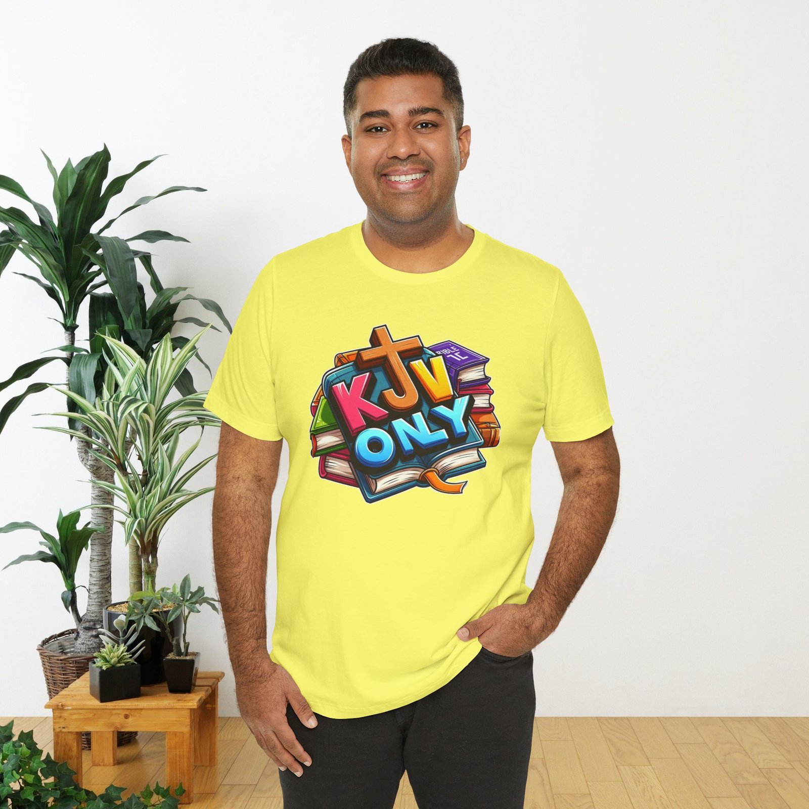 KJV Only - Cross - Bible Unisex T-Shirt - Image 34