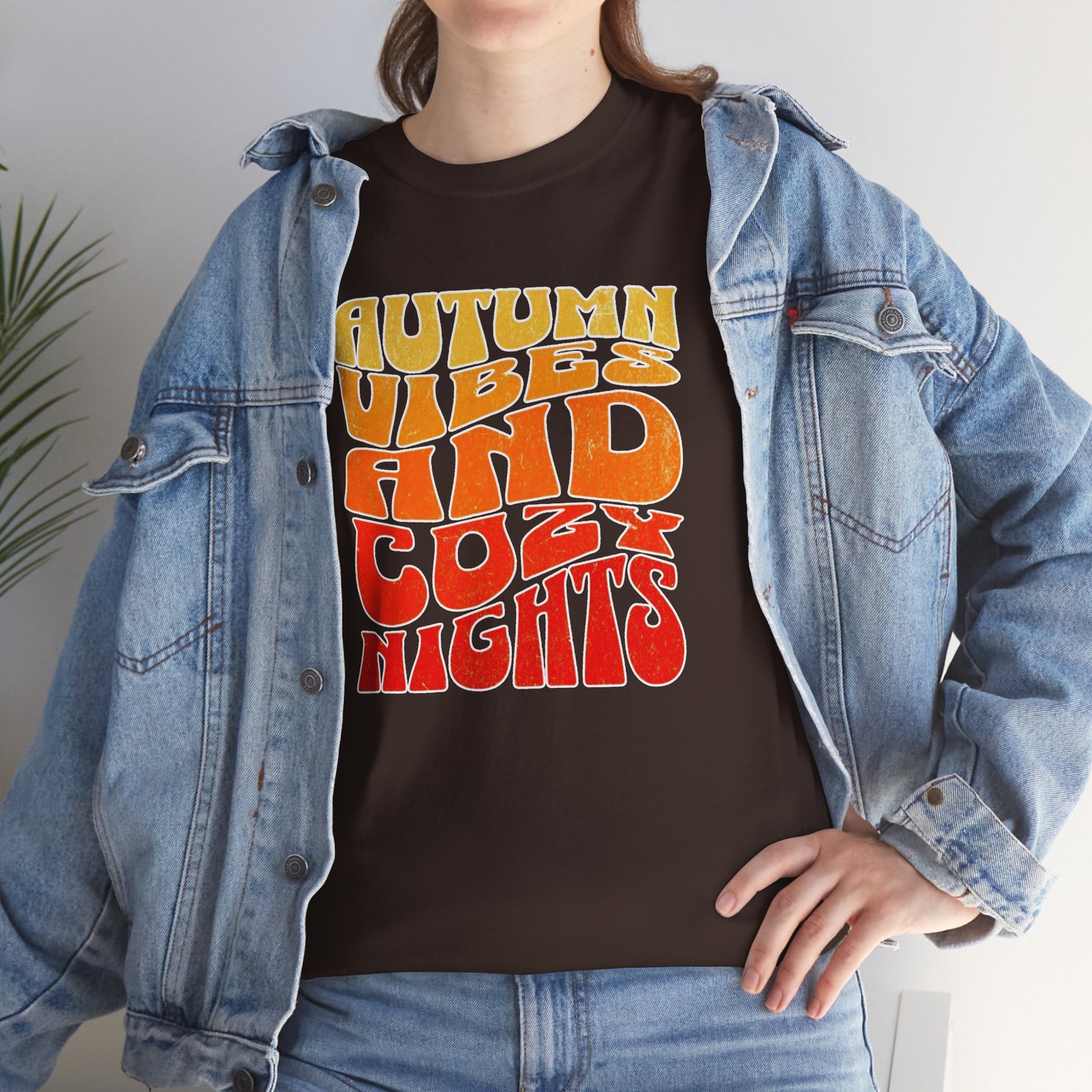 Autumn Vibes Cozy Nights Unisex T-Shirt - Image 24