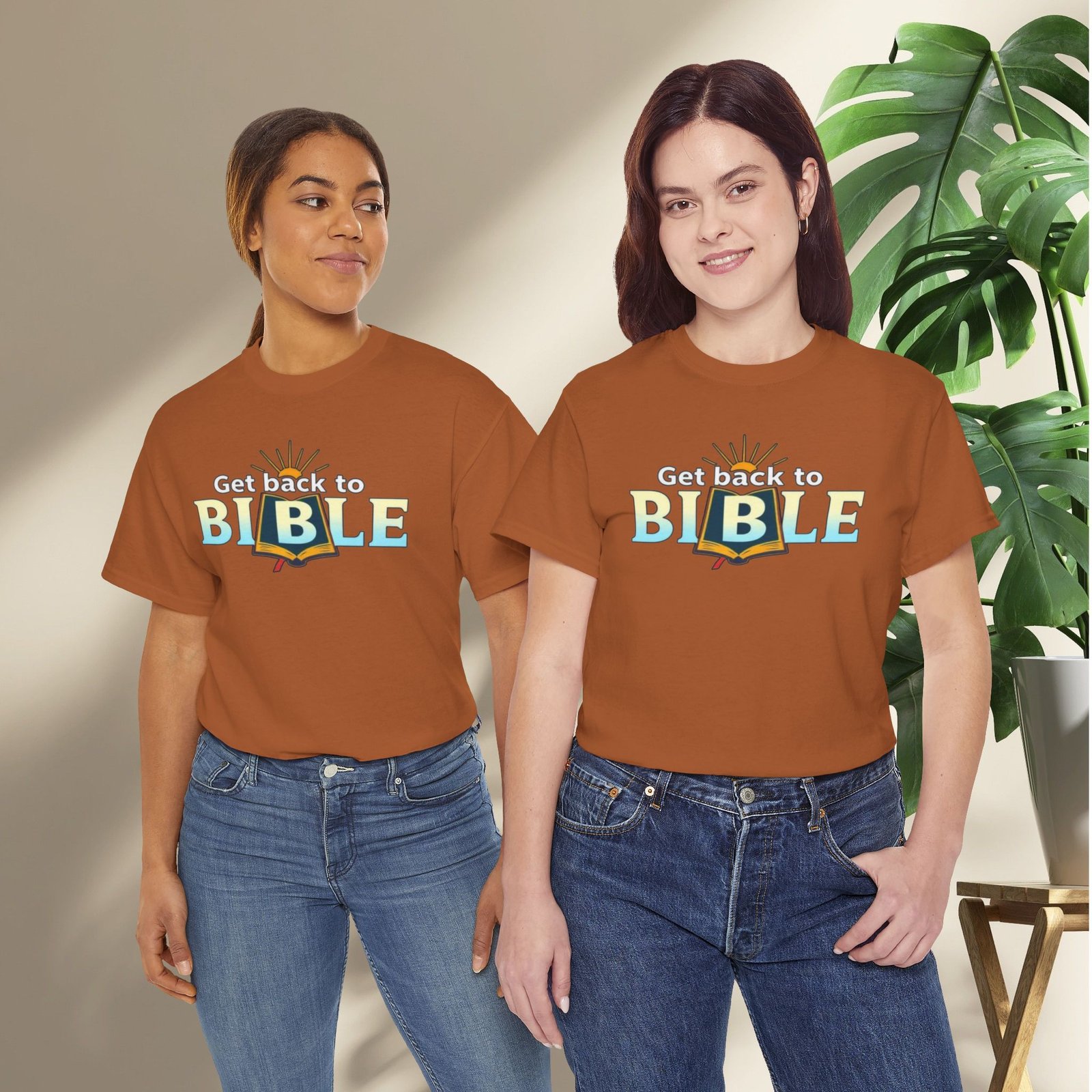 Get Back to Bible Unisex T-Shirt - Image 8