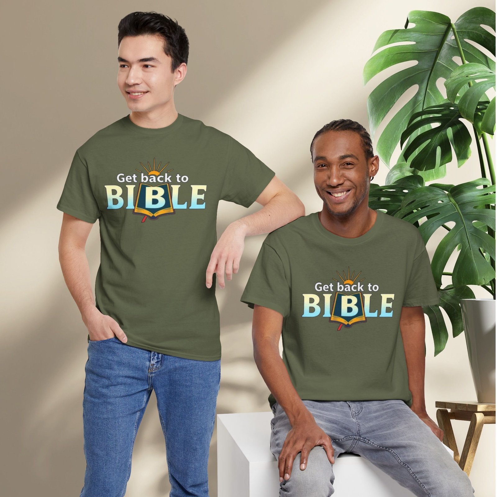 Get Back to Bible Unisex T-Shirt - Image 41